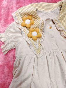 Cute Beige women top