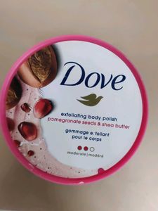 Dove Exfoliating Body Polish. 10ml Sample