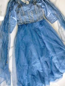 Wedding Gown Engagement Party Wear Festive