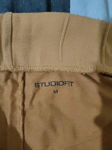 Westside Mustard Cotton Joggers