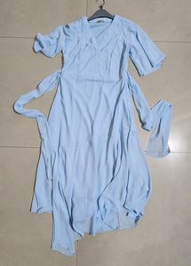 AND Pretty Powder Blue Assymetric Dress