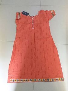 Orange Pranjul Readymade Suit