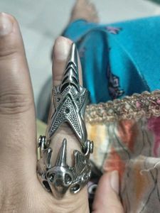 Statement Gothic Finger Ring