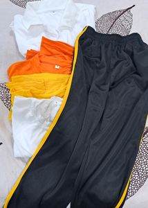 4 Sports T Shirts and 1 Pant
