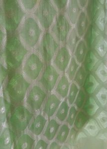 Mint Green Diamond Pattern Fabric ✨