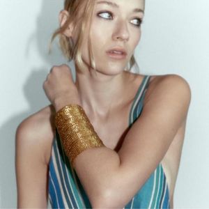 Brand New Zara Antique Beaded Bracelet