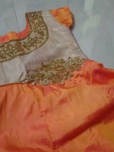 Orange Grand Dress