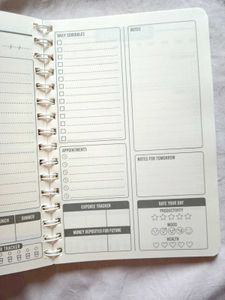 Floral Daily Planner