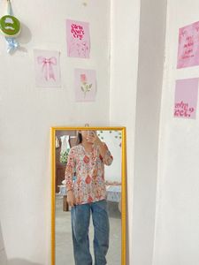 Patterned Casual Top