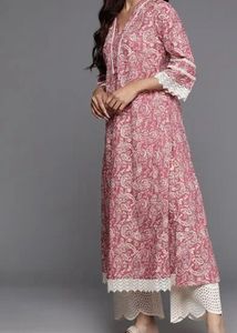Elegant Printed Kurta Dress