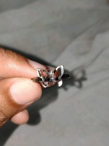 Oxidized Jhumka Earrings with ring 💍