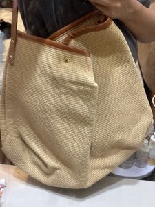Super Cool Jute Kinda Hobo Tote Bag