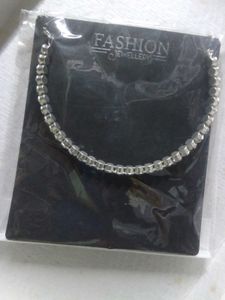 Oxidised Pearl Necklace