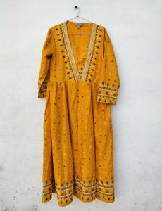 Yellow Mustard Kurta set