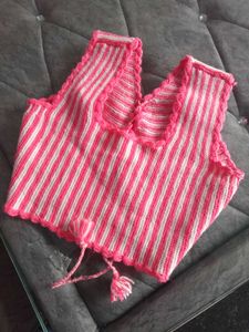 Striped Knitted Top
