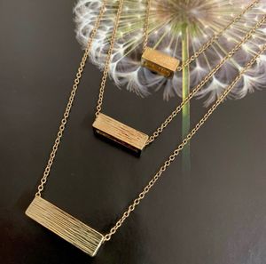 Layered Bar Necklace