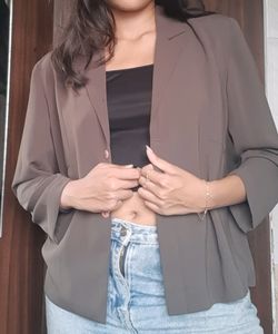 Brown Women&#39;s Blazer