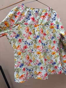 Floral Print Top