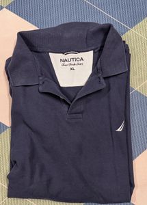 Nautica Navy Blue Polo Shirt