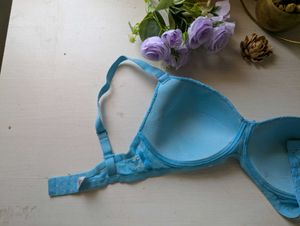 Zivame Blue Lace Bra