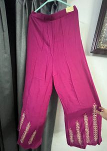 Embroidered Palazzos