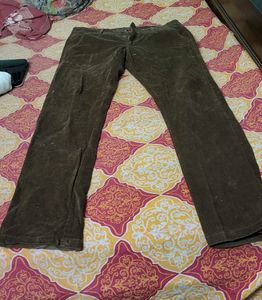 Velvet Brown Jrans For Men