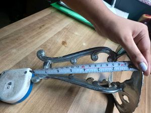 Vintage Metal Bowl Holder Stand