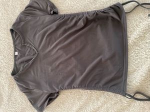 Lulu &amp; Sky Grey V-Neck Tee