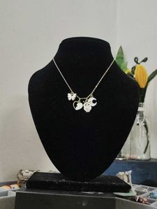 Charm Necklace: Owl, Butterfly, Moon