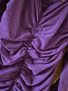 Elegant Purple Midi Dress