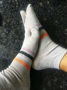 striped socks