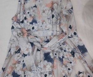 Floral Printed Summer Dress