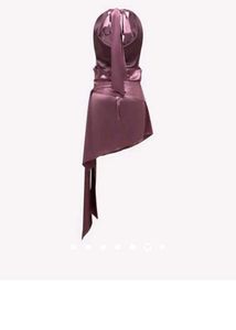 Elegant Lavender Mini Dress