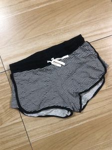 Black And White Striped Shorts For Girls  Waist 28