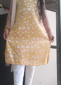 Yellow  Kurta Set