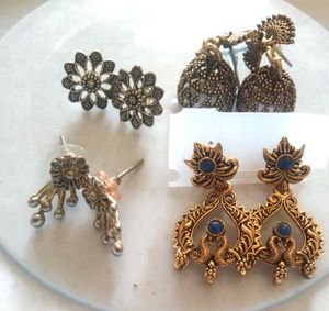 Earrings Set(4pairs)