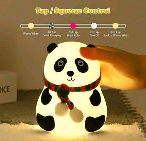 Silicone Panda Touch Lamp