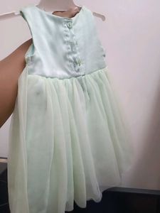 Girls Light Green Dress