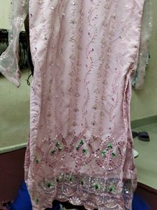 Elegant Pink Kurta Set