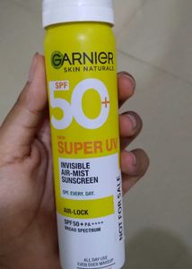 Garnier Sunscreen