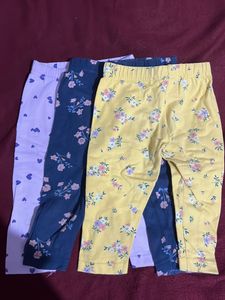 COMBO OF THREE MAX PRINTED PANTS FOR 3-4 Year Old