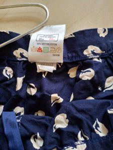 Vintage Look Stylish A Line Cotton Skirt