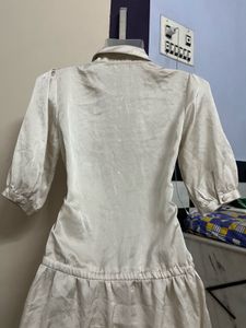 Korean Silk Collar One Piece
