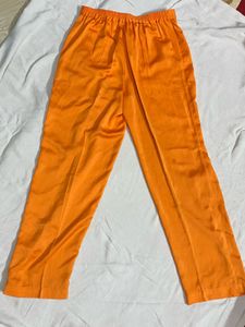Orange Trouser Pant