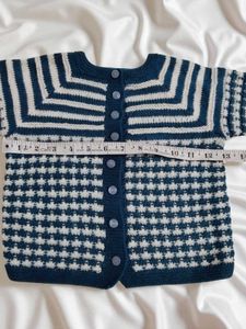 Unisex Kids Handmade Knitted Woolen Sweater