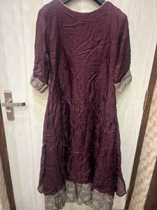 Elegant Maroon Kurta
