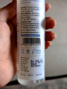 Plum Niacinamide Toner