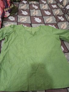 1short 3 Knee Length Kurti