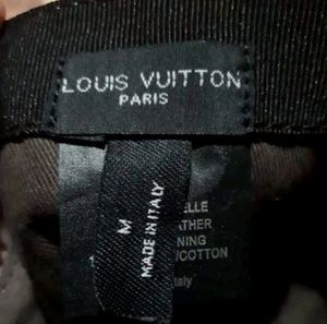 Stylish Zebra Printed Cargo Hat, Brand- Louis Vuitton, Color-Mixed up