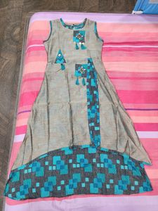 Multilayered Kurti- Green